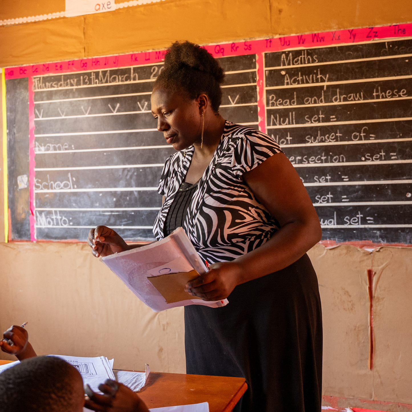 Fund a teacher